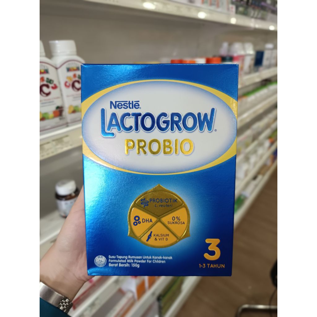 NESTLE LACTOGROW PROBIO 3 Milk Formula (1-3TAHUN) | Shopee Malaysia