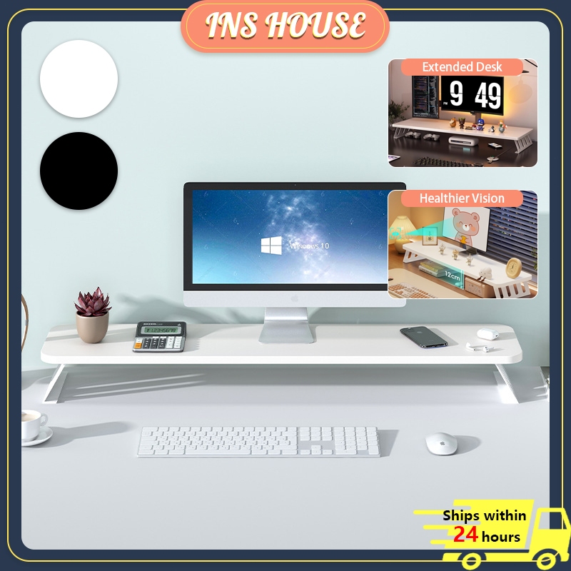 monitor riser Penyangga komputer riba dan komputer meja, Rak ...
