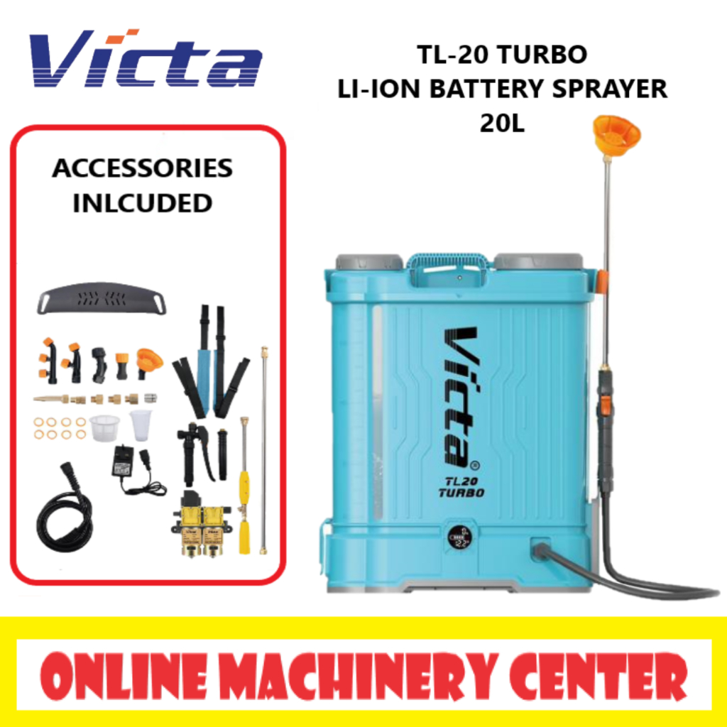 🔥Promo🔥 (New Model) Litium-Ion Victa Twin Pump TL20 Turbo Battery ...