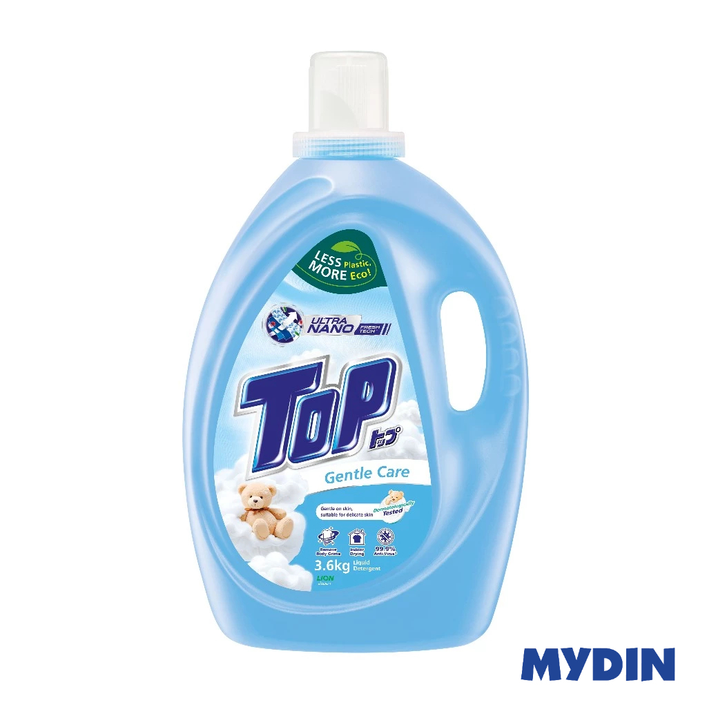 Top Liquid Detergent Gentle Care (3.6kg) | Shopee Malaysia