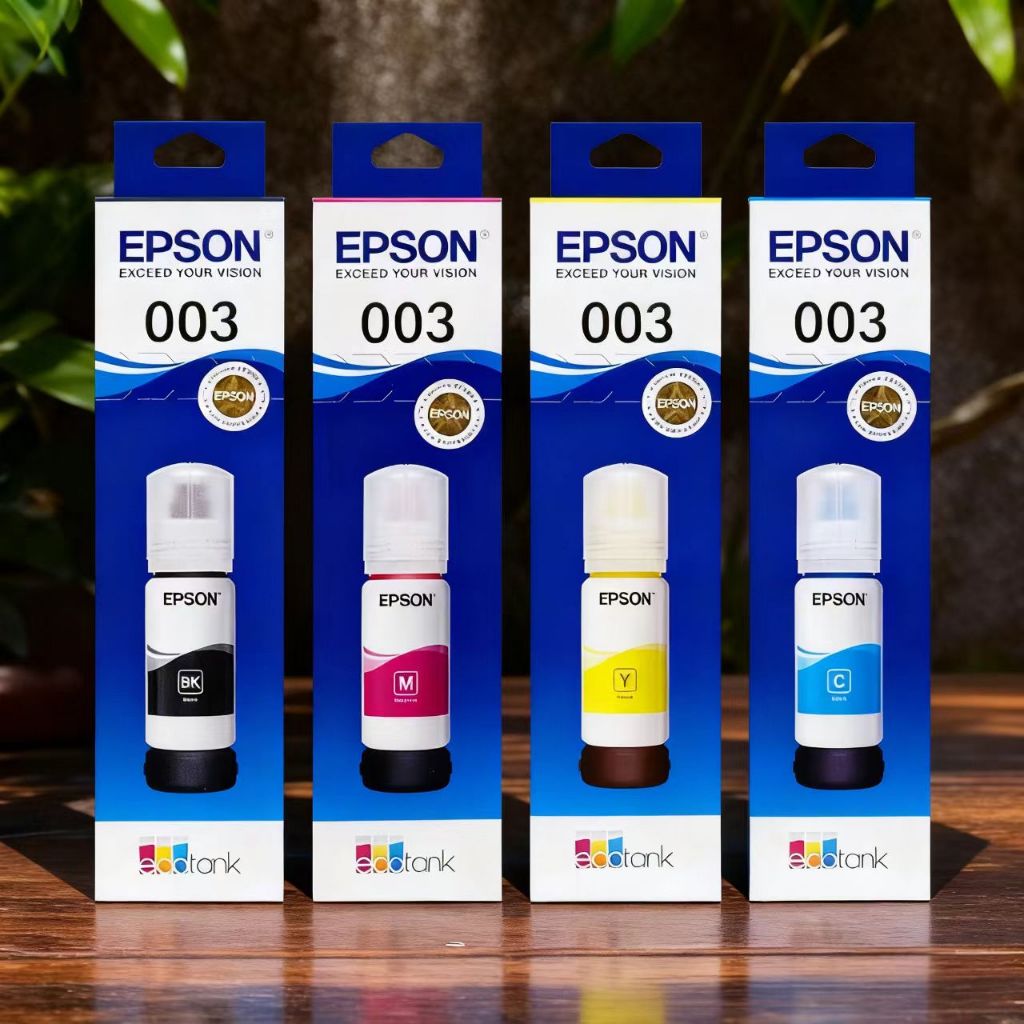 Tinta Epson 003 Original Asli Botol Isi Semula | Sesuai Printer L3210 ...