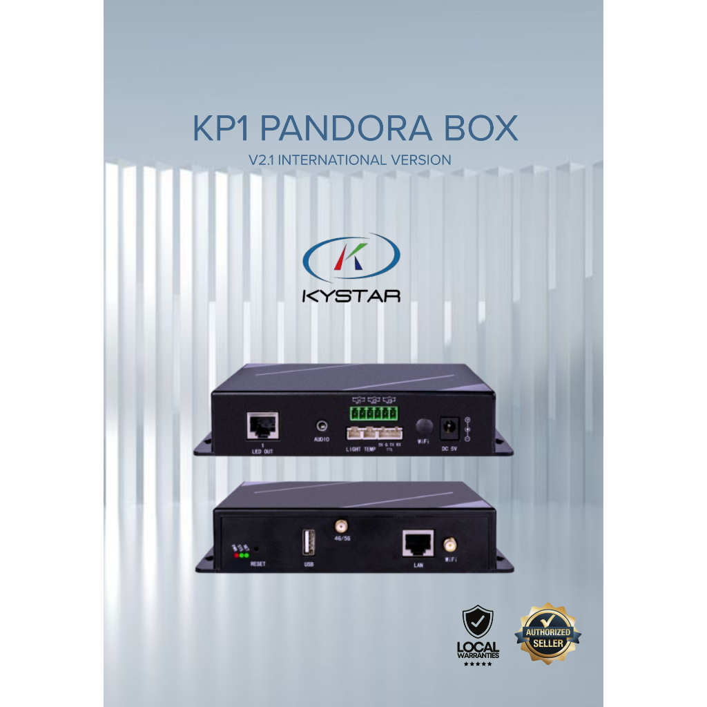 KYSTAR KP1 LED MEDIA PLAYER VIDEO CONTROLLER BOX (INTERNATIONAL VERSION ...