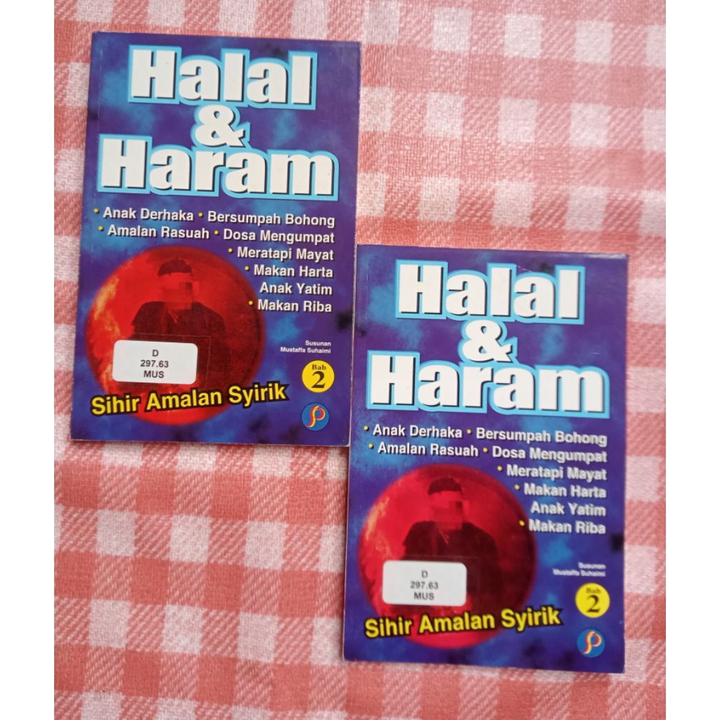 preloved HALAL DAN HARAM BAB 2 mustaffa suhaimi | Shopee Malaysia
