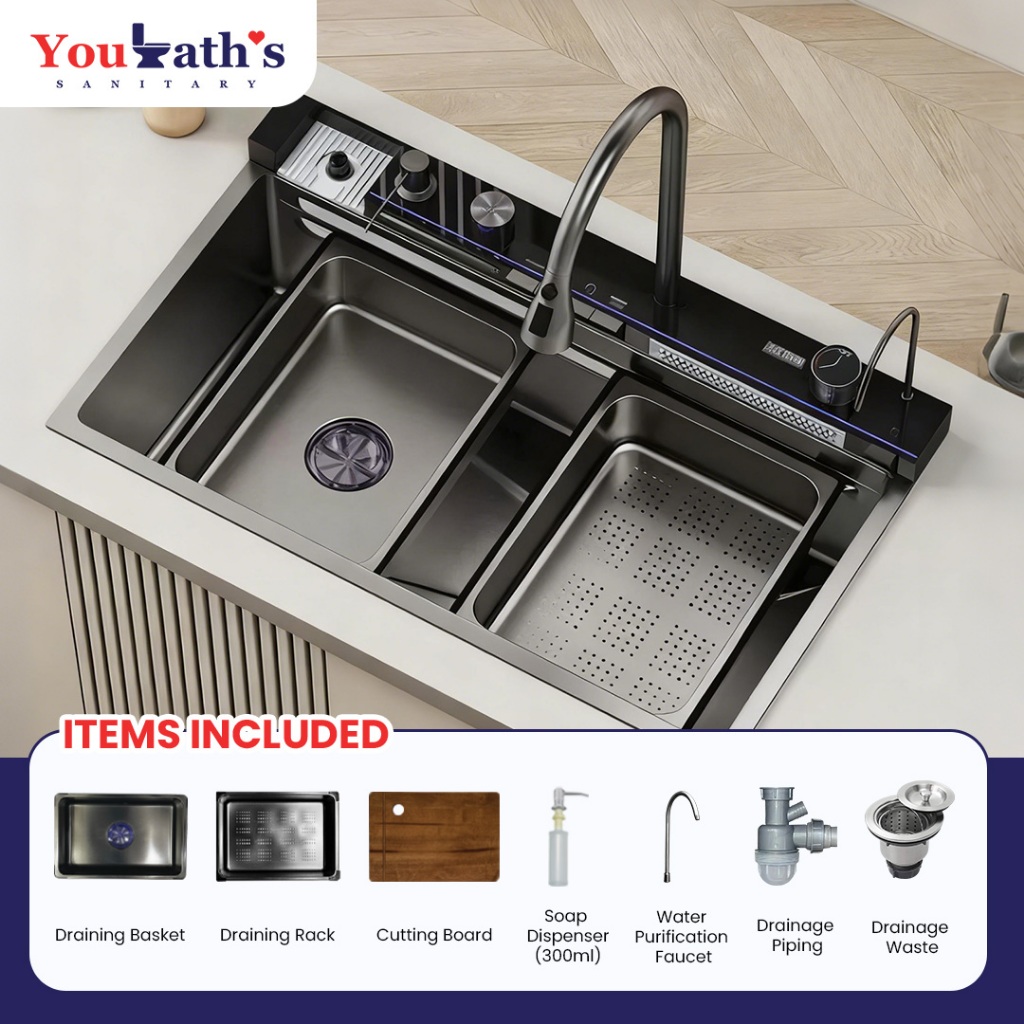 Stainless Steel 304 Embossed Sink Sinki Stainless Steel Kitchen ...