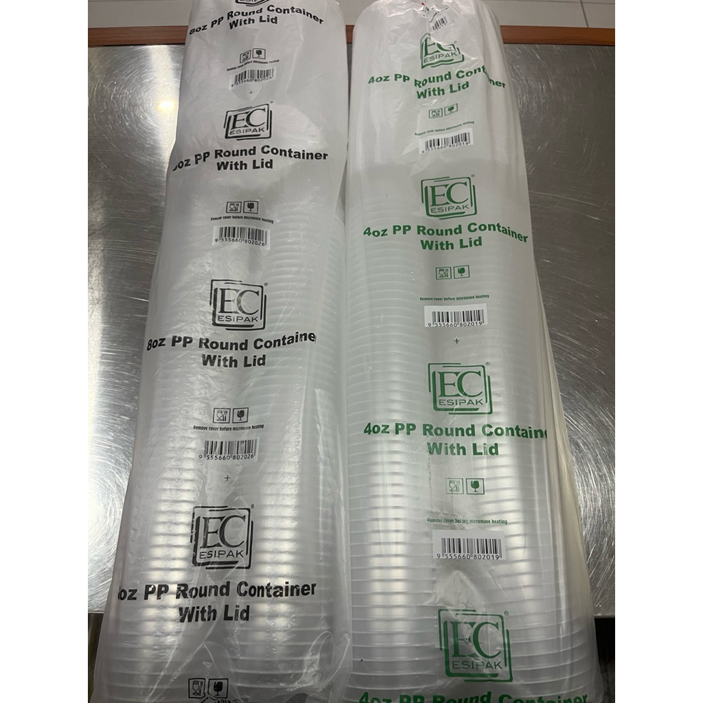 (50pcs) EC Container Bekas Dadih 2oz 4oz 8oz | Shopee Malaysia
