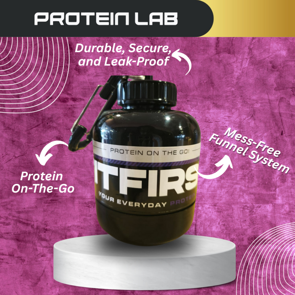 FIT FIRST Protein Container Funnel (Black) | Shopee Malaysia