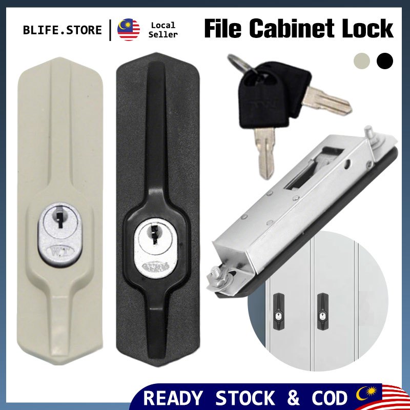 High Quality With Key Security Hardware Drawer Lock File Cabinet Zinc ...