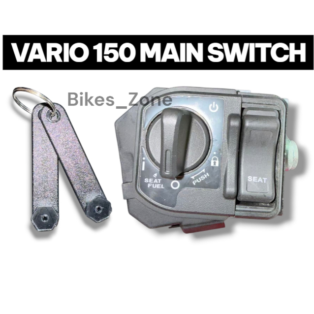 VARIO 150 VARIO150 VARIO-150 VARIO MAIN SWITCH ASSY SET SUIS KUNCI MAIN ...