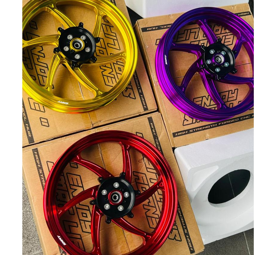 SMRT Sport Rim For Honda ADV160 ADV 160 2.5*14 / 3.5*13 Gold Red Purple ...