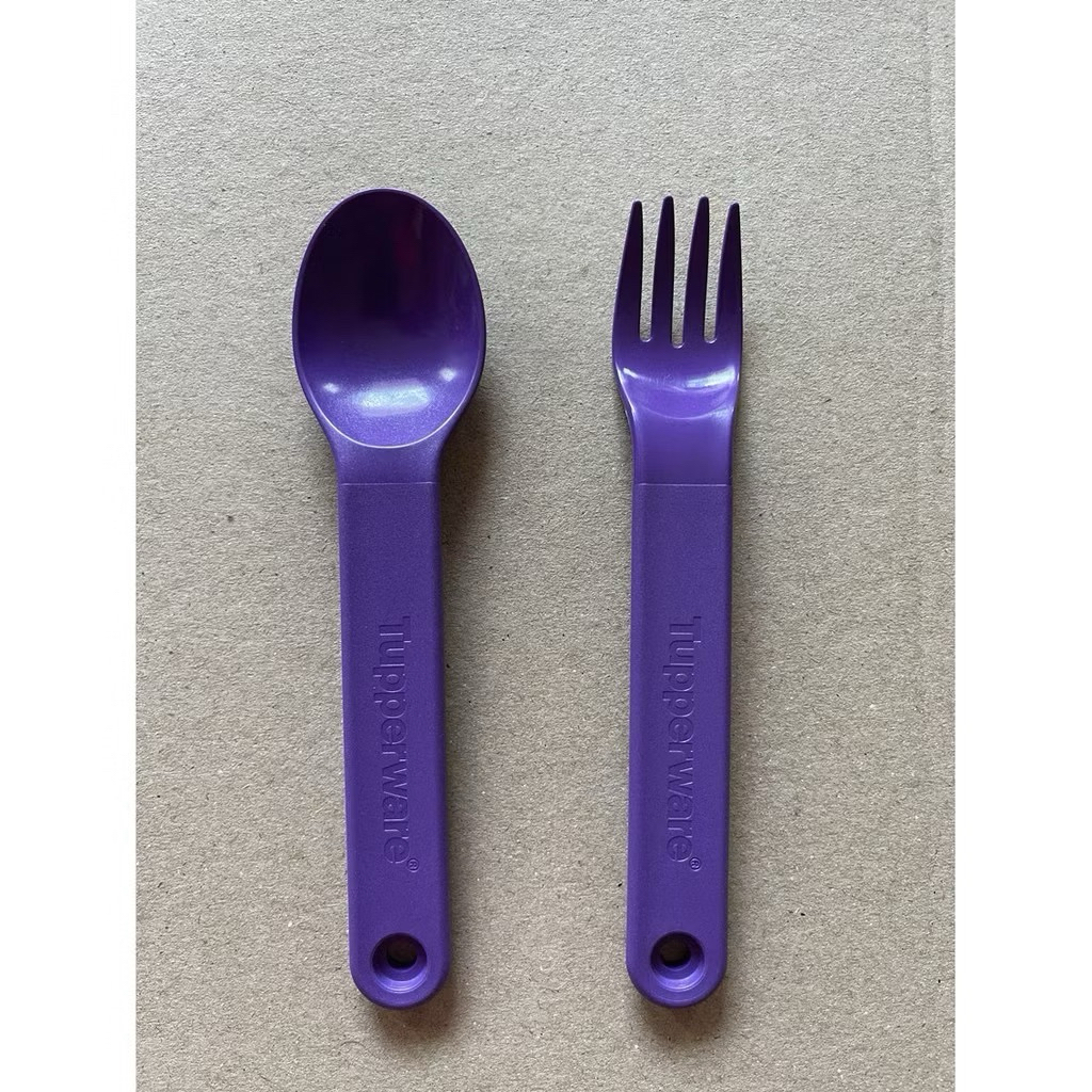 Tupperware Cutlery Fork & Spoon (1 set) | Shopee Malaysia