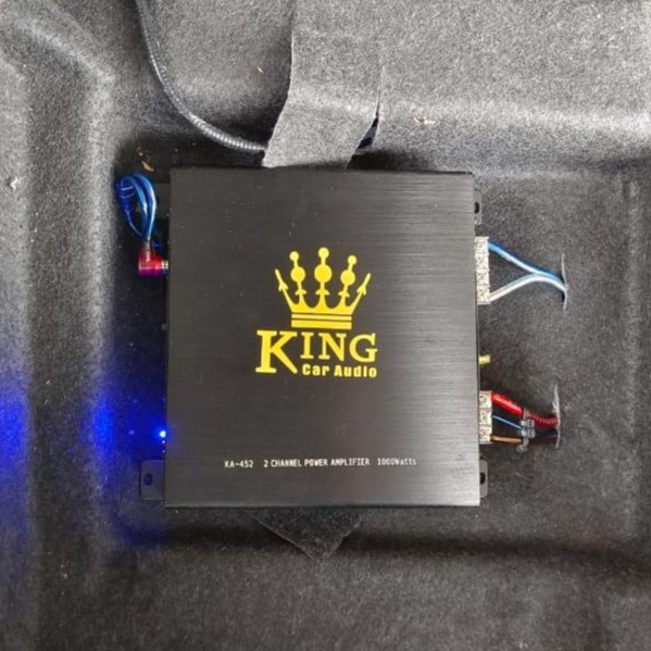 KING Car Audio MAX POWER 1000 Watts Mosfet High Power 2-Channel ...