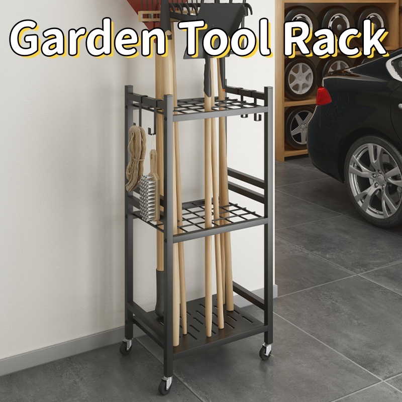 Gardening Tool Rack Agricultural Tool Storage Rack Metal Tool Rack alat ...
