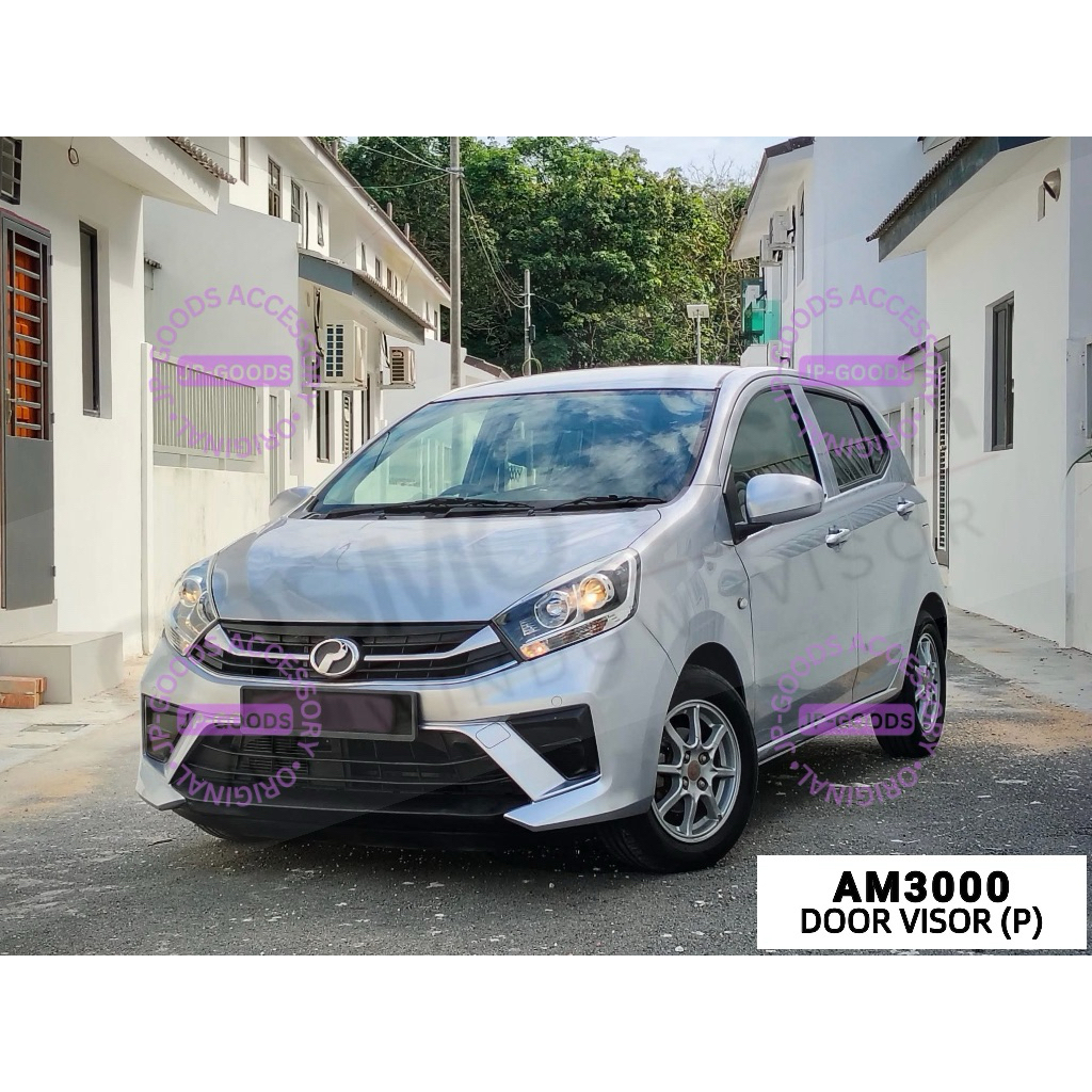 Perodua Axia 2014-2022 Door Visor / Window Vent Visor Deflectors (MADE ...