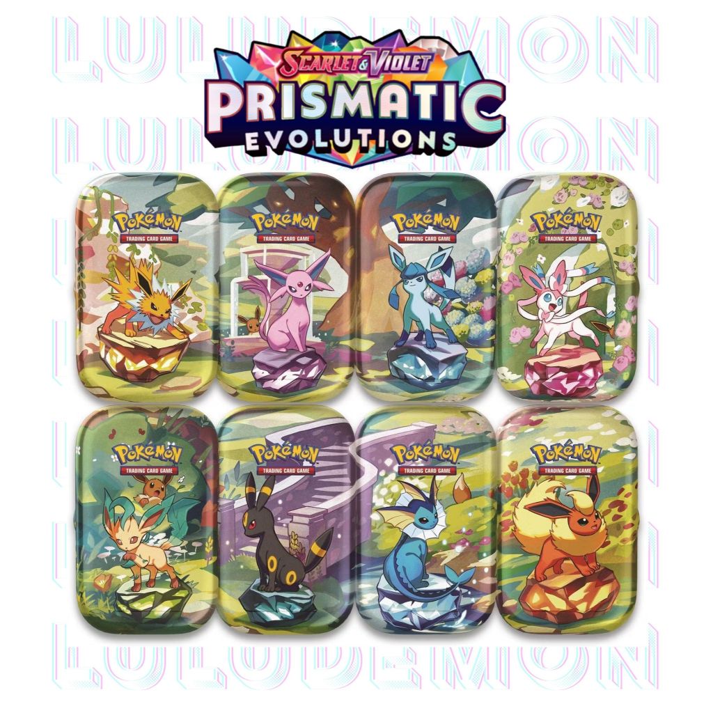 pokemon sv8.5 scarlet and violet prismatic evolutions booster pack TCG US Version & Elite Trainer Box | HobbyX Store Unwrap 1 of 9 special foil promo cards and a handful of Pokmon TCG booster packs Pokmon TCG SV8.5 Scarlet &