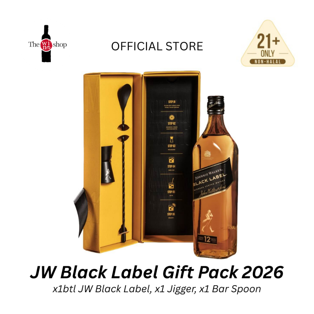 Johnnie Walker Black Label Gift Pack 2026 | Shopee Malaysia