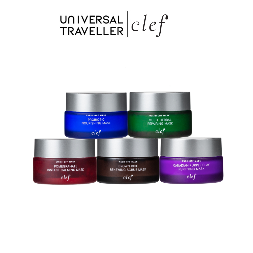 [GWP] CLEF Facial Mask Travel Set 20g x5 | Shopee Malaysia