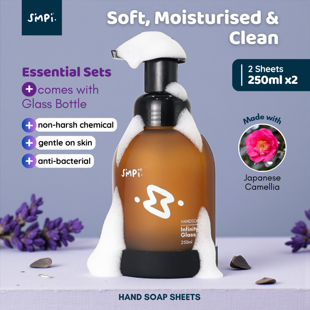 Simpi | The Hand Soap Sheets – Lavender Whisper Essential Sets ( 500ml ...