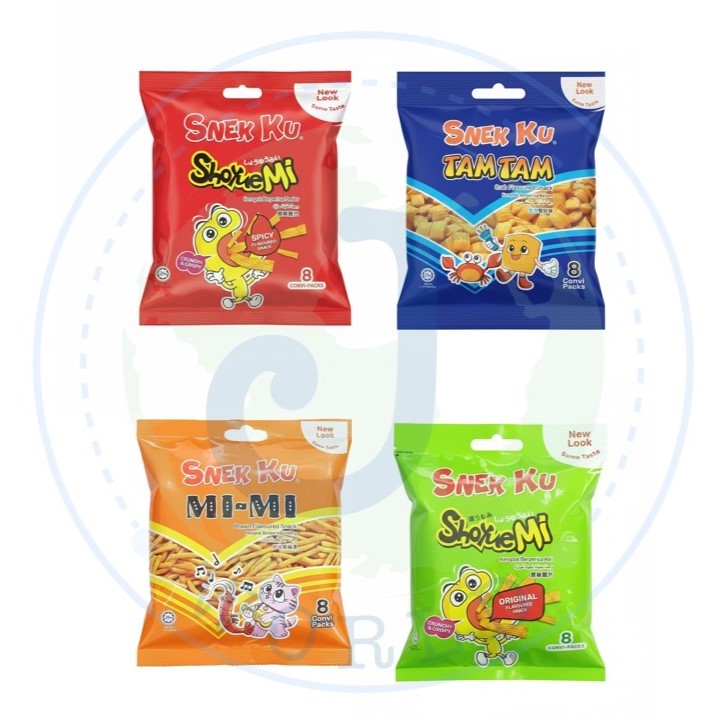 [FAMILY 8PACK] SNEKKU (SHOYUEMI/MIMI/TAM TAM) CONVENIENT PARTY SIZE ...