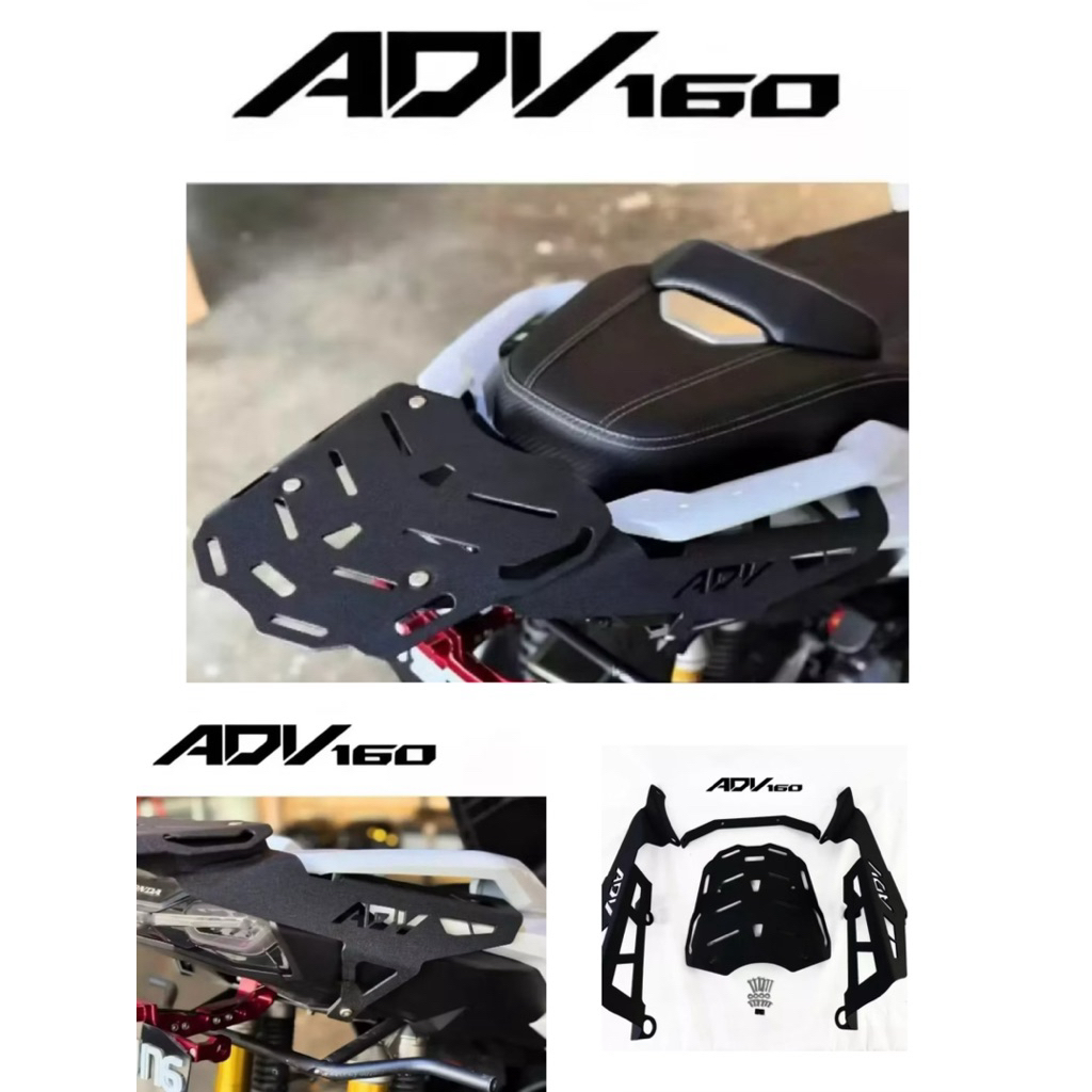 Honda ADV160 Top Rack Monorack Bracket Box Rack Tail Luggage Holder ...