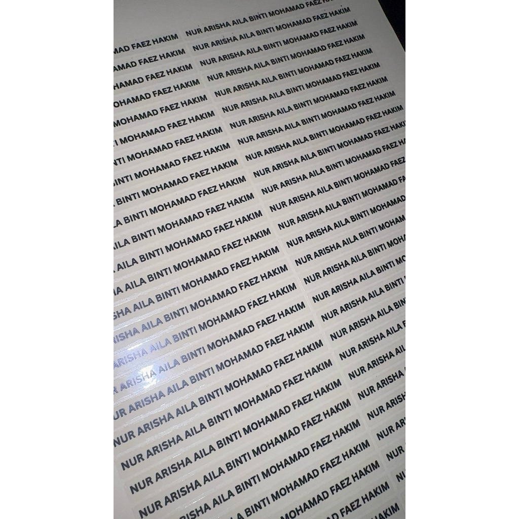 Buy sticker nama buku Online With Best Price, Oct 2026 | Shopee Malaysia