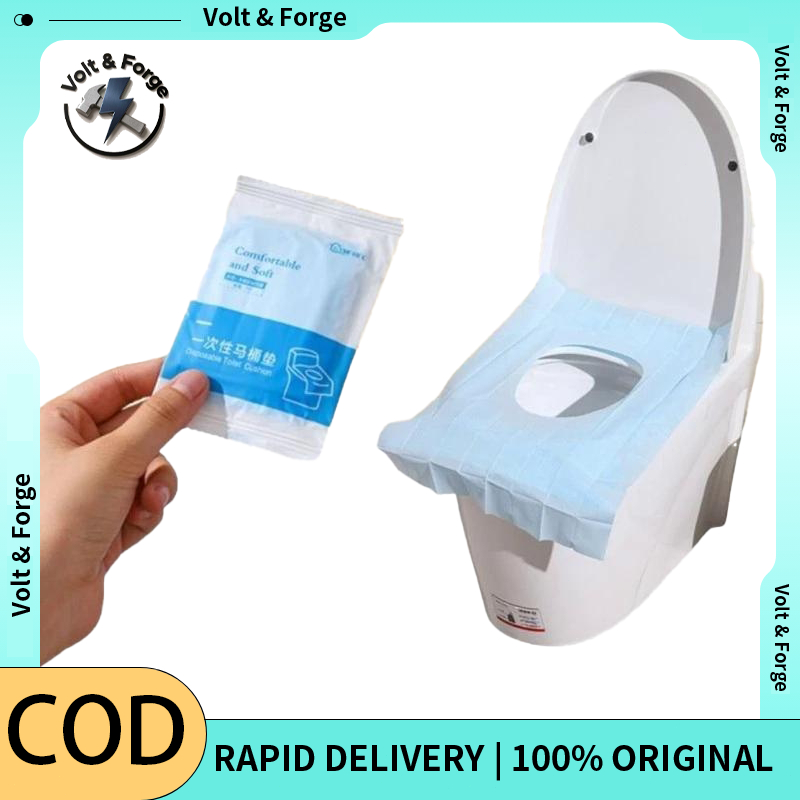 Volt Forge 250PCS Disposable Toilet Seat Cover Extra Length Toilet Pad ...