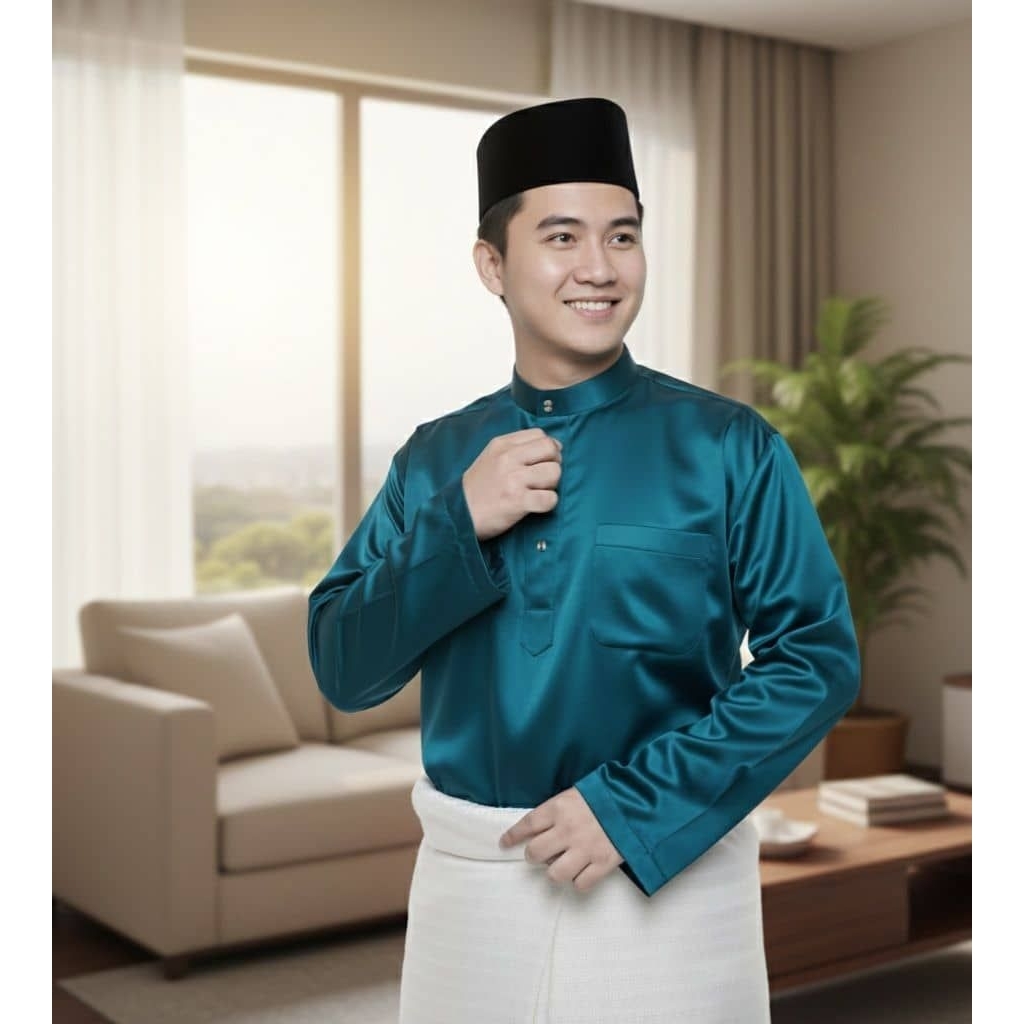 Teal Blue Raya: Baju & Aksesori Kemas | Shopee MY
