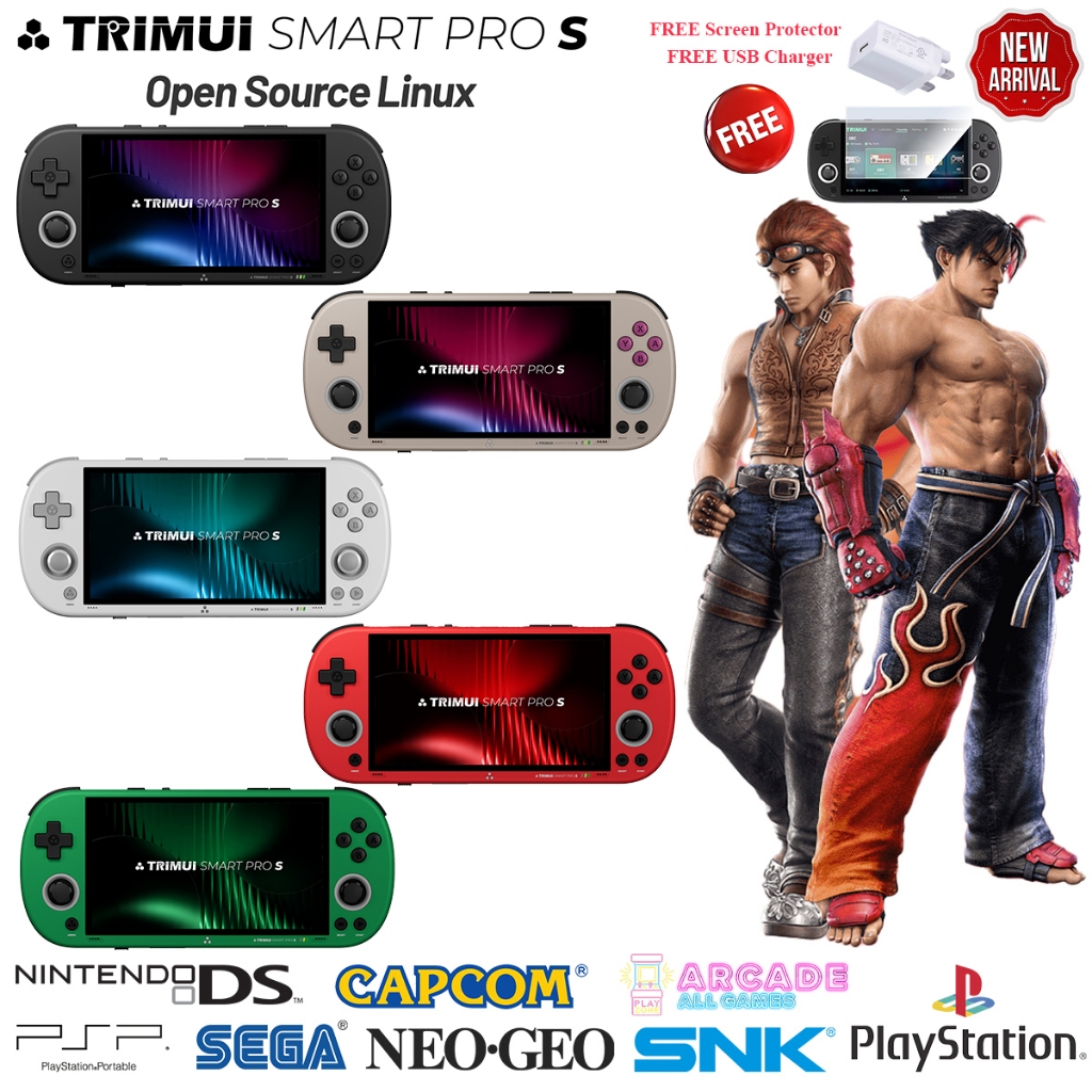 TRIMUI SMART PRO S Game Console 4.96