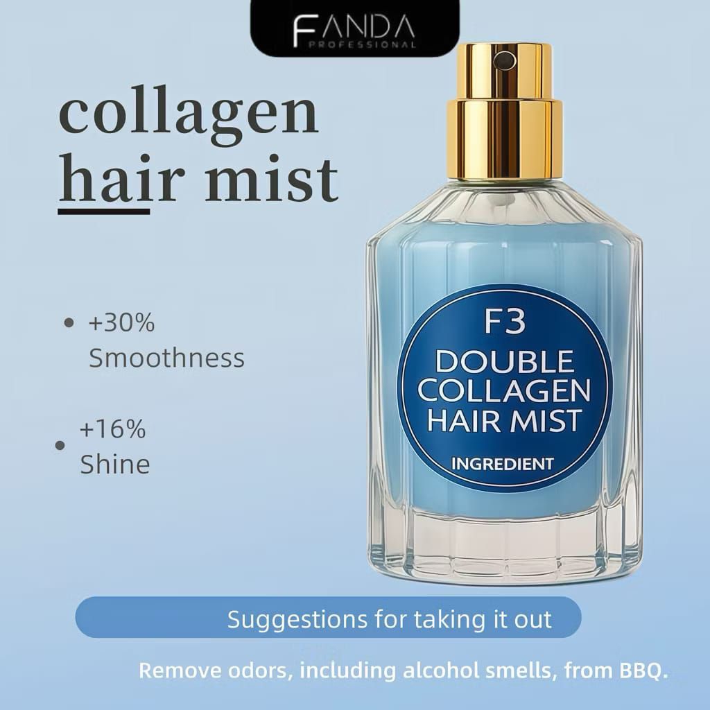Fanda Double Collagen Hair Mist 40ml | Shopee Malaysia