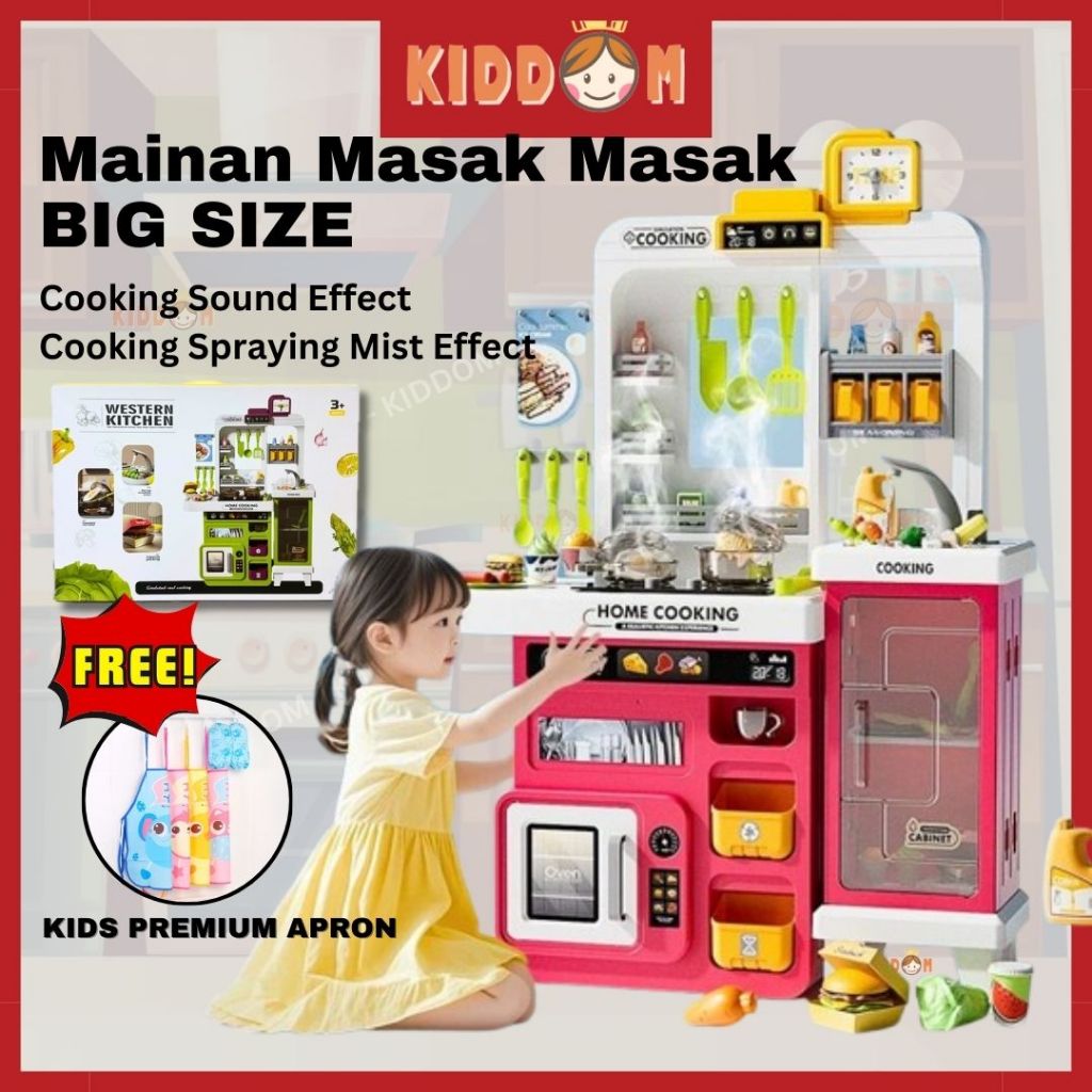 Mainan Masak Masak Masakan Set Cooking Set Toys Big Size Kitchen Toys ...