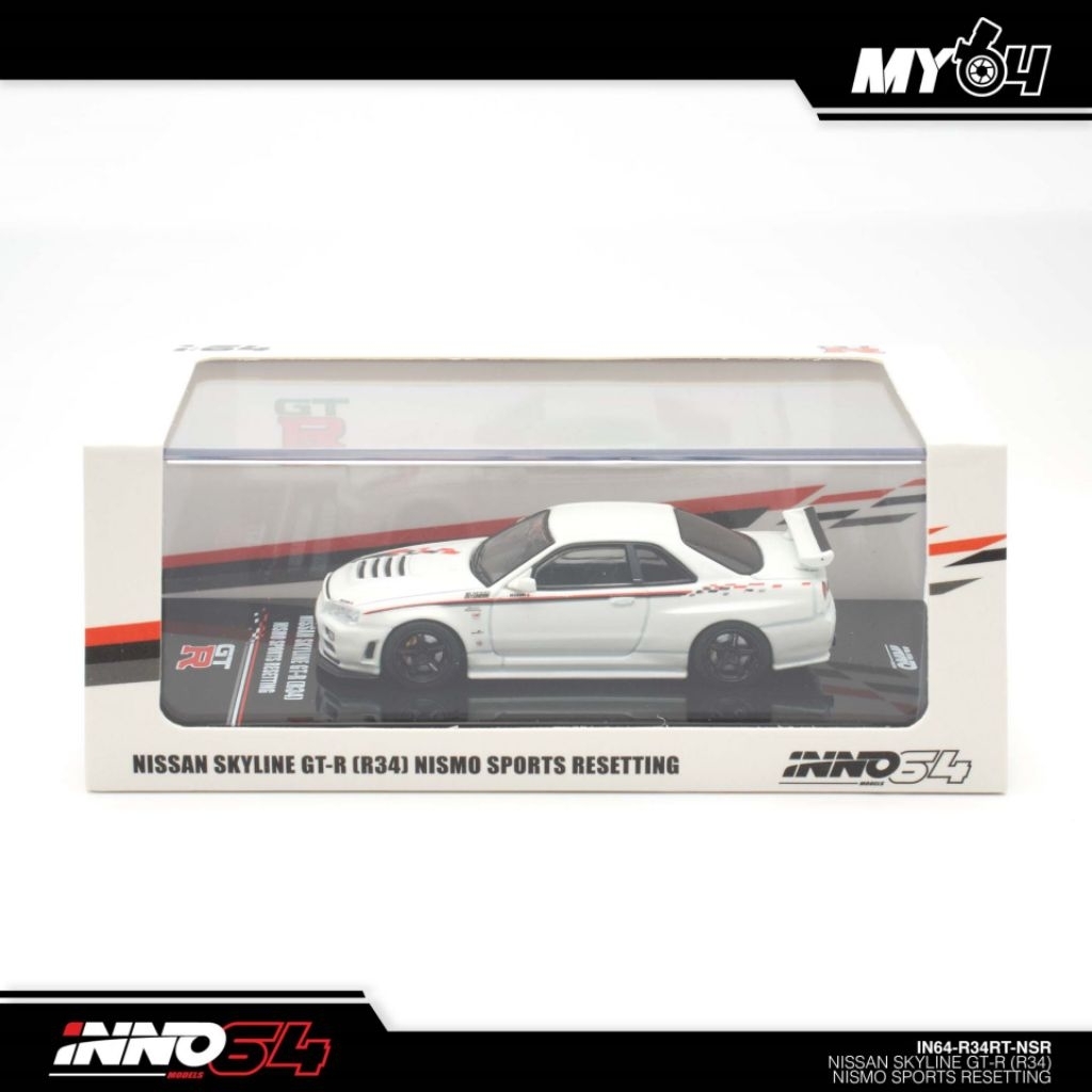 Inno64 Nissan Skyline GT-R R34 Nismo Sport Resetting | Shopee Malaysia