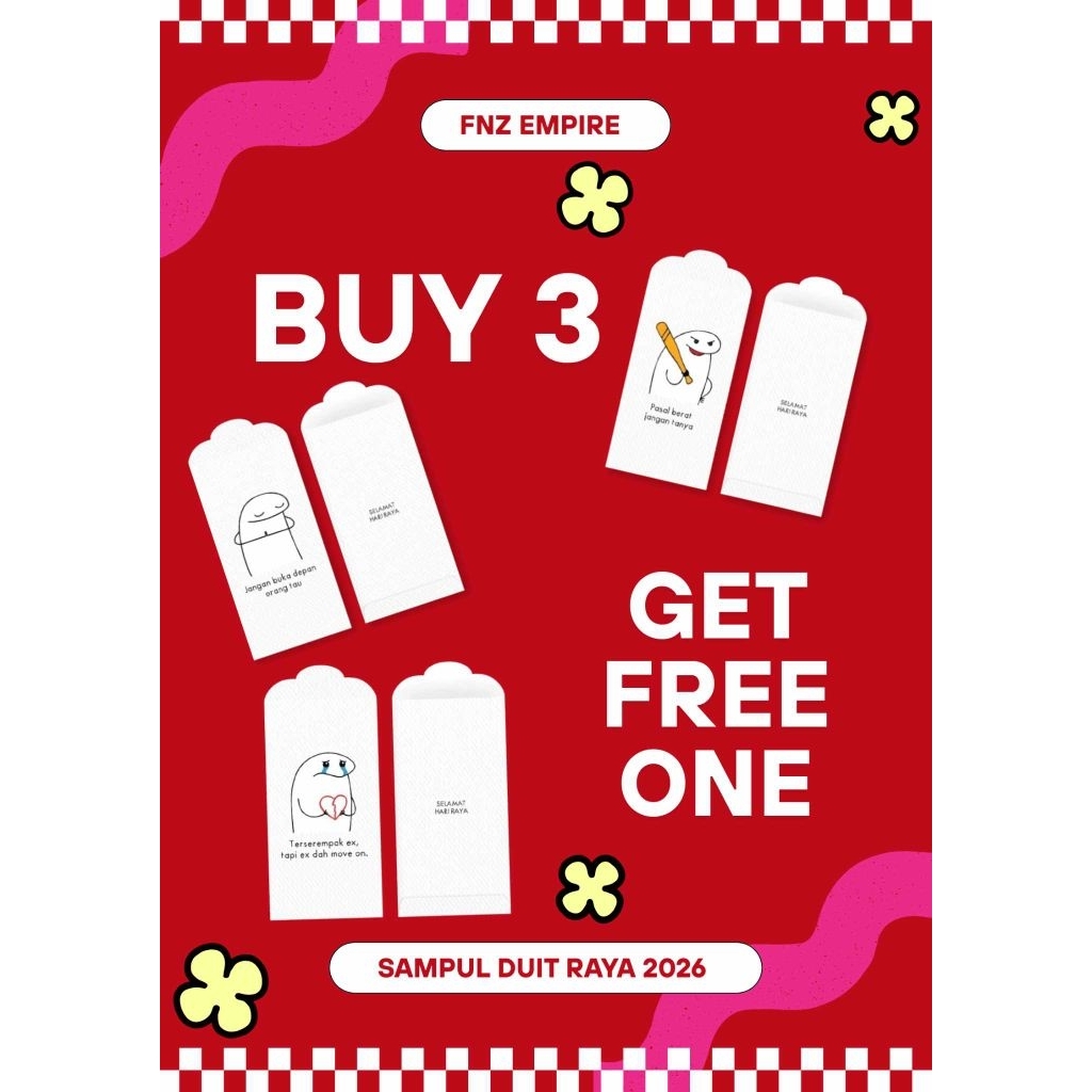 SAMPUL RAYA EDISI 2026 (SKRIP RAYA) | Shopee Malaysia