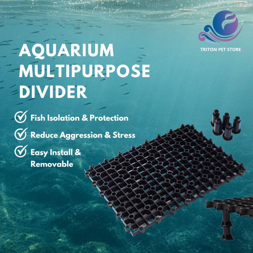 Aquarium Divider Board 20×26cm Black | Fish Tank Separator Panel ...