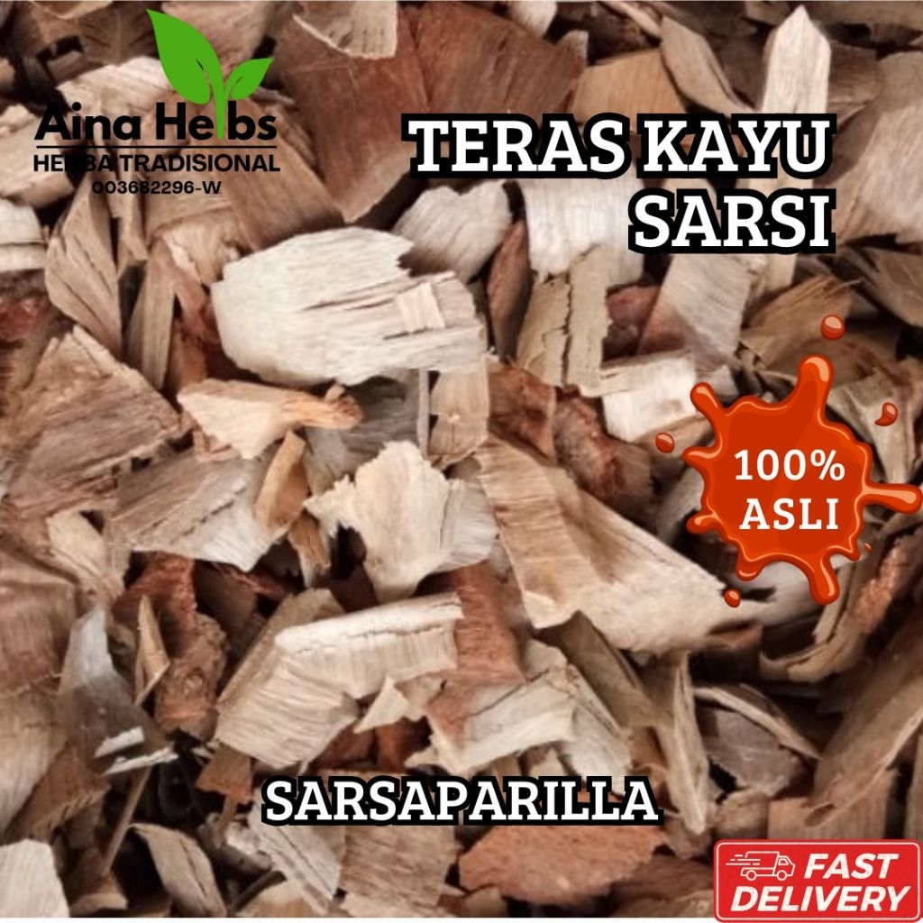 TERAS AKAR KAYU SARSI KERING 100% HERBA ASLI ORIGINAL | Shopee Malaysia