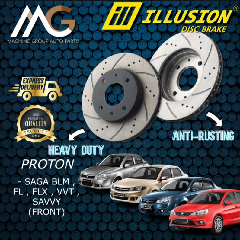 Illusion Proton Saga VVT (2016-2018) BLM FL FLX Savvy Front (Depan ...