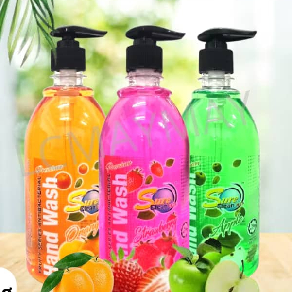 SURE CLEAN PREMIUM Antibacterial Hand Wash 700g Scented Handwash/ 4 ...