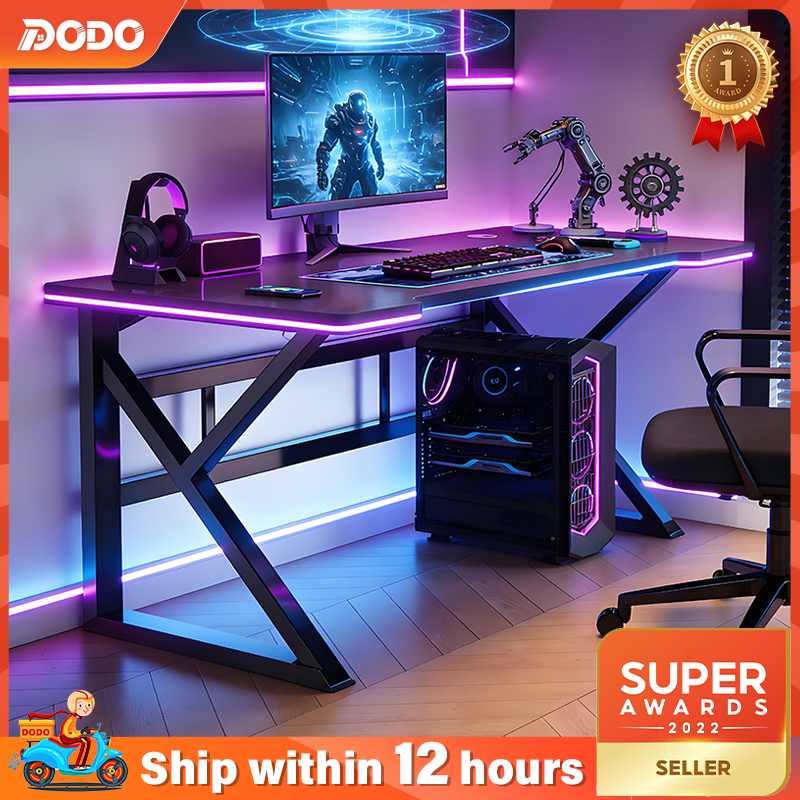 DO Gaming Table Quality Meja Gaming Thickening Computer Table Study ...