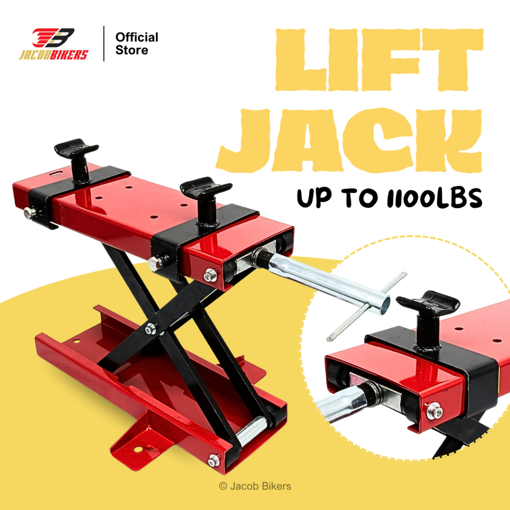 Universal Motorcycle Lift Jack A09 | Up to 1100LBS | Lifter / Support ...