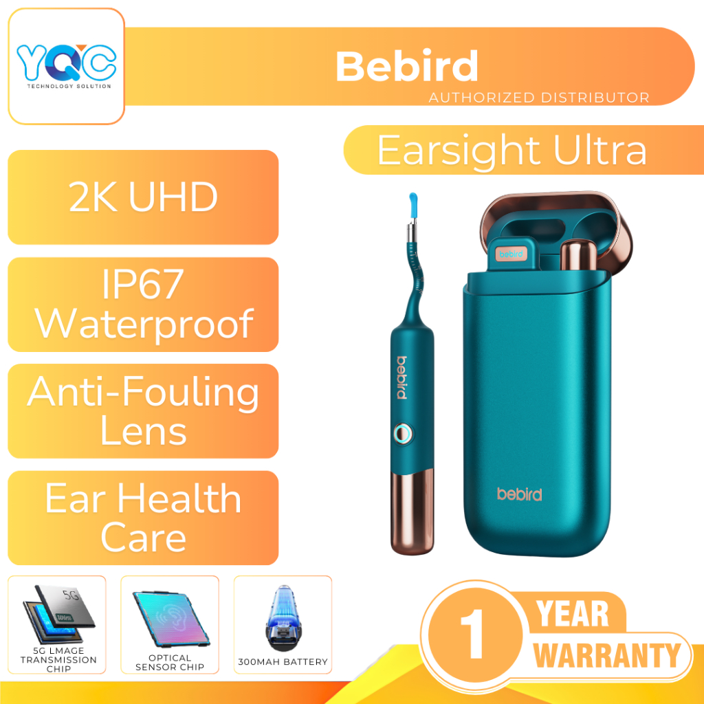 Bebird Earsight Ultra Smart Visual Ear Cleaner Mechanical Tweezer 10MP ...