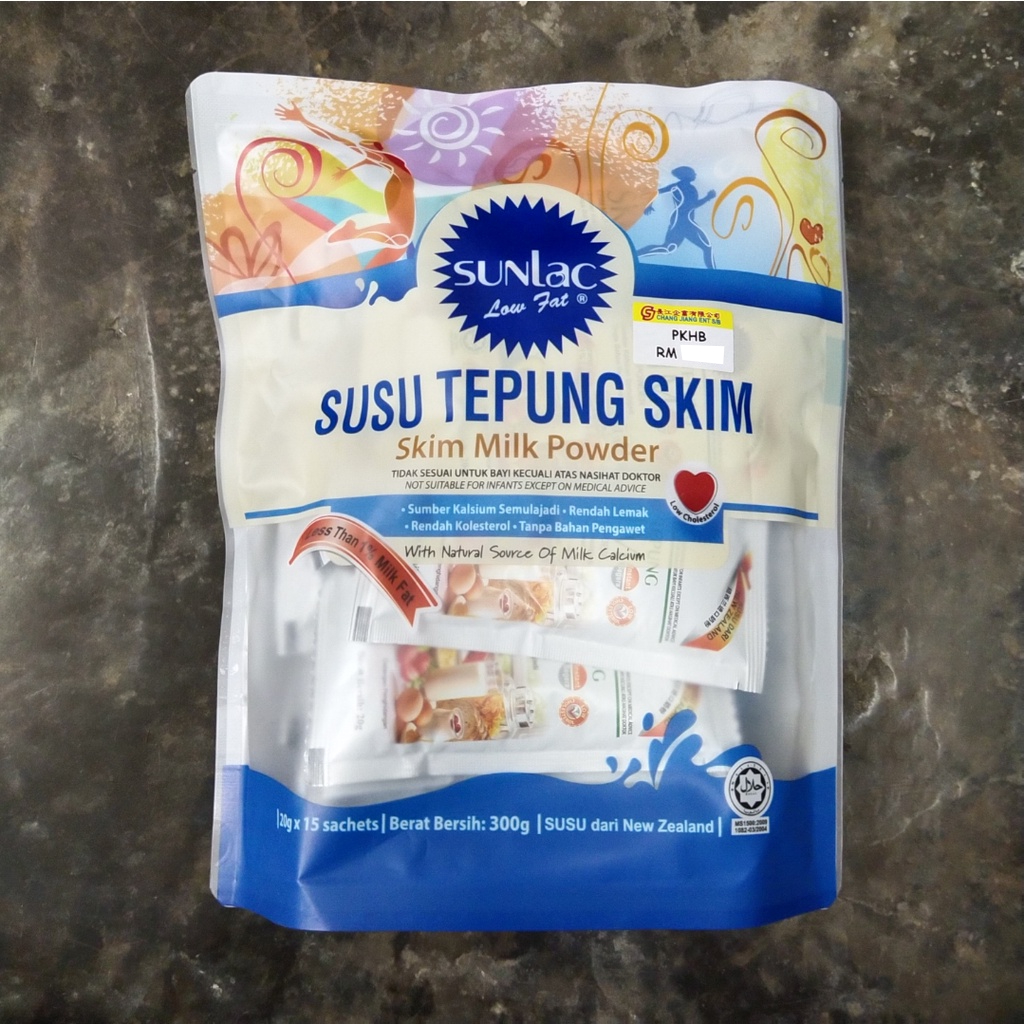 Sunlac Low Fat Skim Milk Powder (700g / 20g x 15s') | Shopee Malaysia