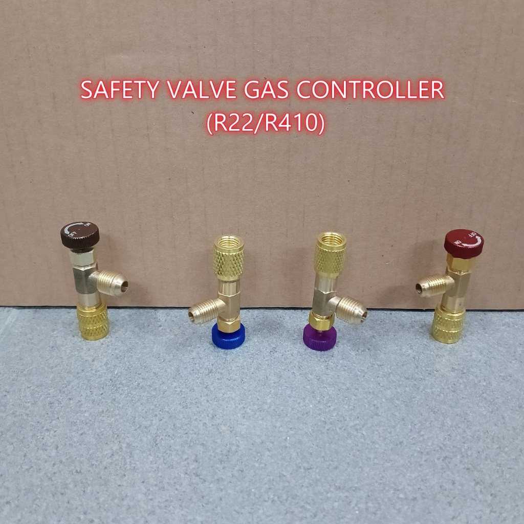 SAFETY VALVE REFRIGERANT GAS FLOW CONTROLLER AIR-CONDITIONER FLUORIDE ...