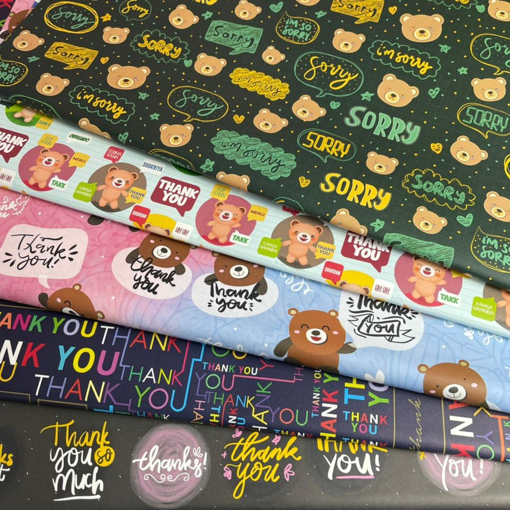 1pc Kertas Pembalut Hadiah Macam2 Wrapping Paper For Any Occasions ...