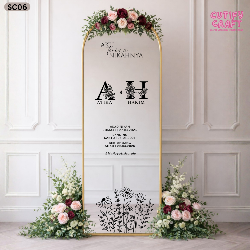 Sticker Welcome Board/Custom sticker/Sticker vinyl | Shopee Malaysia