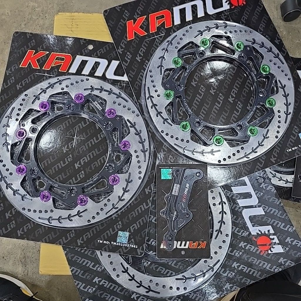 KAMUI Racing Honda ADV350 300mm V2-5 CNC Floating Disc Ikan Tulang ...