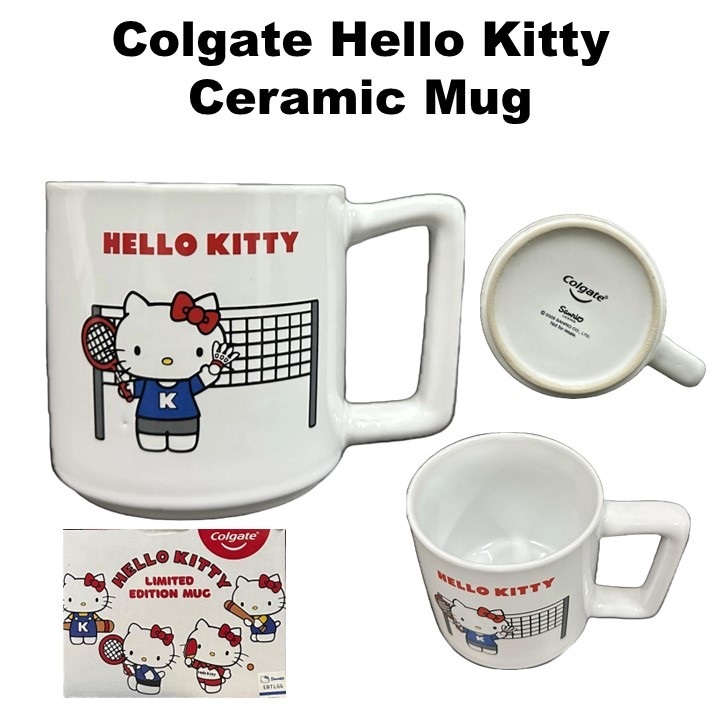 Colgate Hello Kitty Ceramic Cup / Mug (300ml+-) | Shopee Malaysia