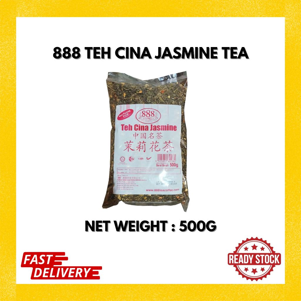 888 Teh Cina Jasmine Tea (500g) | Shopee Malaysia
