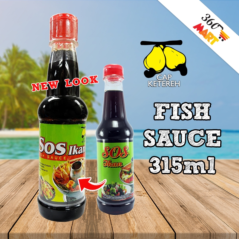 Cap Ketereh Sos Ikan (Fish Sauce) Halal 315ml | Shopee Malaysia