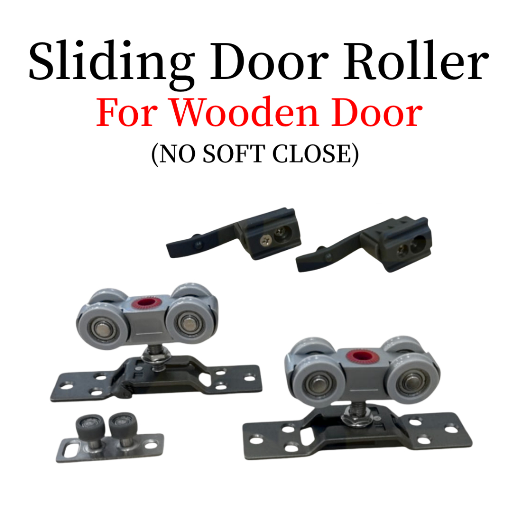 Roda Pintu Tarik Jenama Hafele Silent Sliding door Roller 60 KG & 100 ...