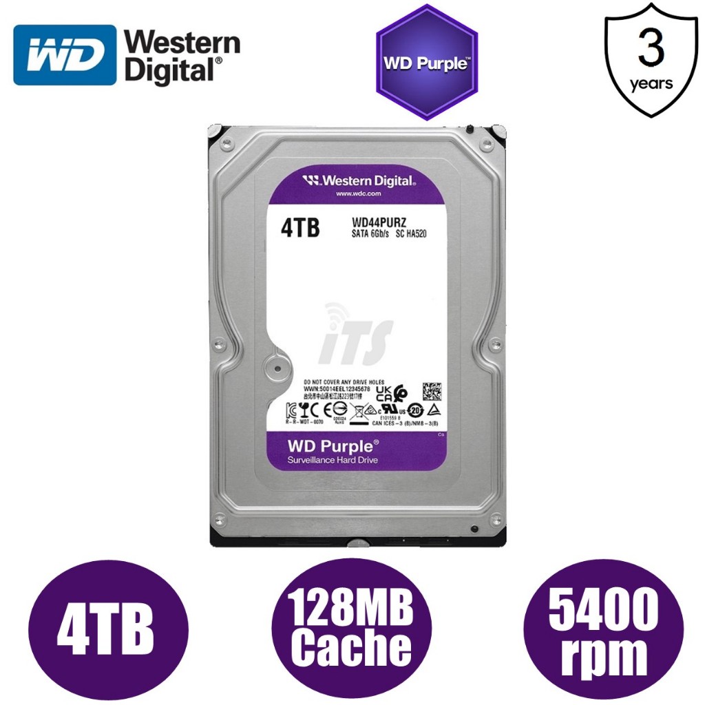 Western Digital Purple WD40PURZ/WD42PURZ/WD43PURZ/WD44PURZ 24x7