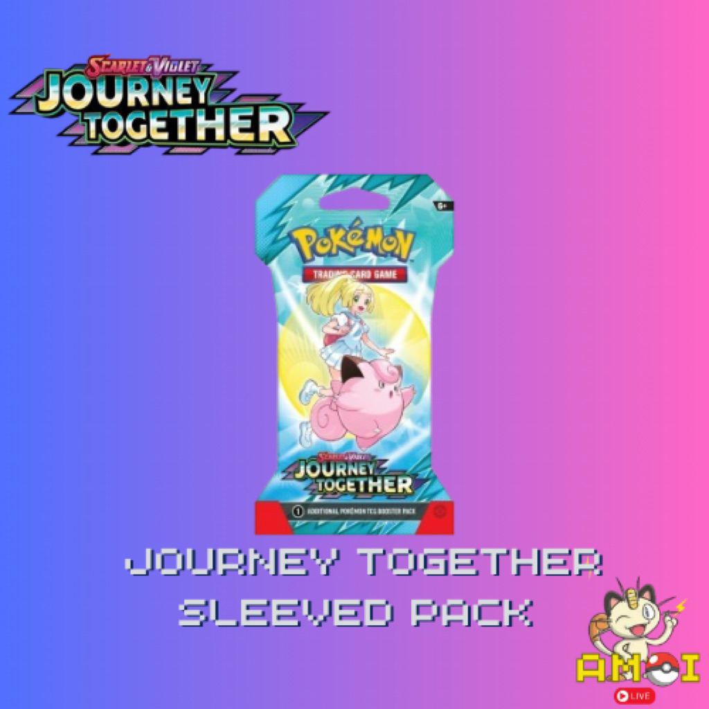 Pokémon TCG:(Live Rip) Journey Together Sleeved Pack | Shopee Malaysia