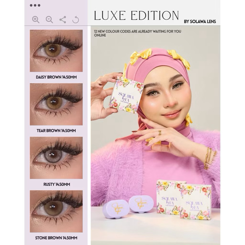 SOLAWA LENS LUXE EDITION 2026 | Shopee Malaysia